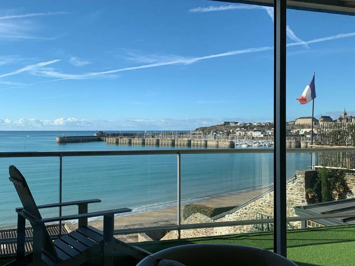 Un Balcon Sur La Mer, Acces Direct A La Plage 그랑빌 외부 사진